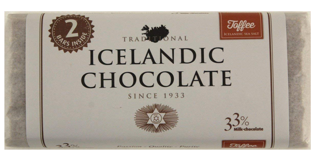 Icelandic Toffee & Sea Salt Chocolate Bar