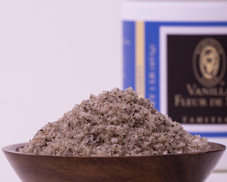 Tahitian Gold Vanilla Fleur de Sel 3oz