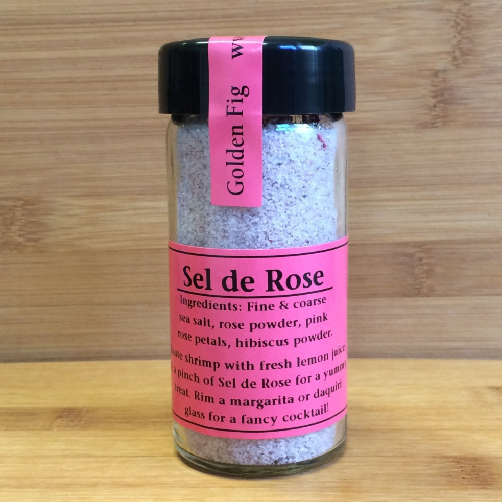 Golden Fig Sel de Rose Salt 4oz