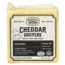 Load image into Gallery viewer, Woodriver Cheddar Gruyere 8oz
