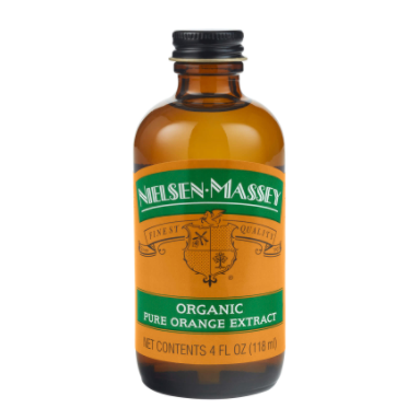 Nielsen Massey Organic Orange Extract 4oz
