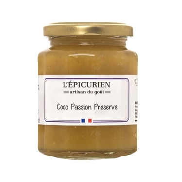 L'epicurien Coco Passion Fruit Jam 11.3oz