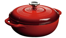 Load image into Gallery viewer, DUTCH OVEN ENAMEL 3QT RED

