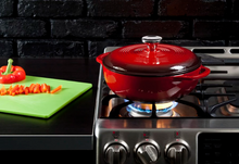 Load image into Gallery viewer, DUTCH OVEN ENAMEL 3QT RED
