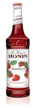 Load image into Gallery viewer, Monin • Strawberry Syrup 750ml
