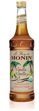 Load image into Gallery viewer, Monin • Organic Vanilla Syrup 750ml
