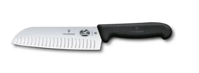 Victorinox Santoku Pro 7 inch Knife with Fluted Edge