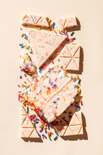 Load image into Gallery viewer, Compartes Cake Sprinkle Chocolate Bar

