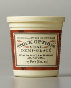 Stock Options Veal Demi Glace 6oz