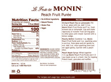 Load image into Gallery viewer, Monin • Peach Puree 1lt
