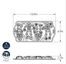 Load image into Gallery viewer, Skeleton Cakelet Pan
