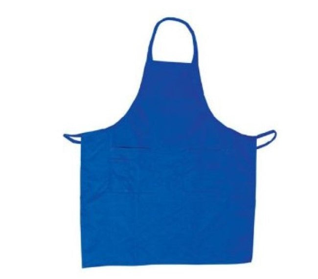 Royal Blue Fixed Bib Apron