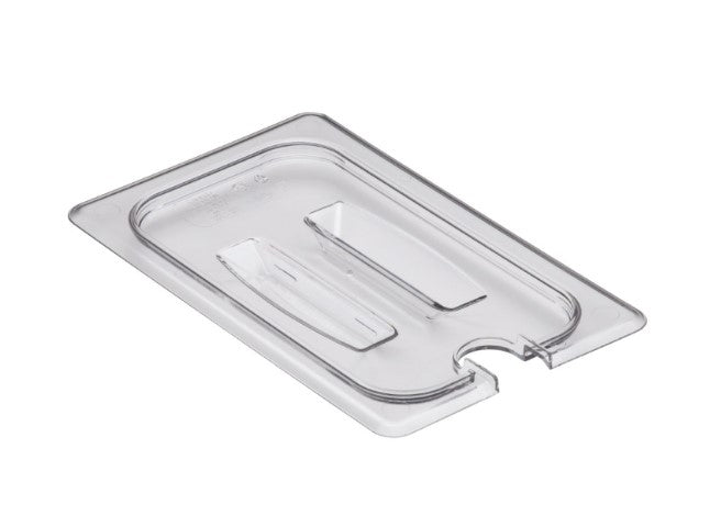 Cambro Food Pan Cover 1/4 Notched Clear
