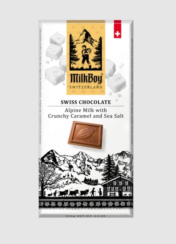 Milkboy Caramel Milk Chocolate Bar 3.5oz