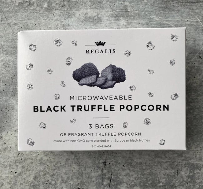 Regalis Black Truffle Popcorn 100g 3ct