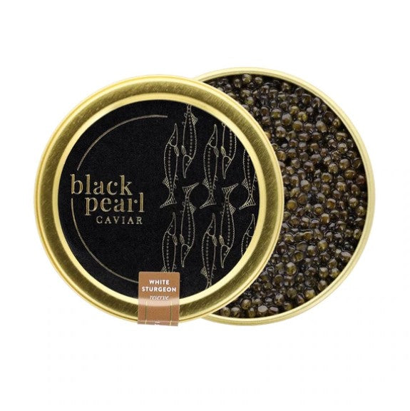 Black Pearl Caviar - White Sturgeon Reserve 1oz
