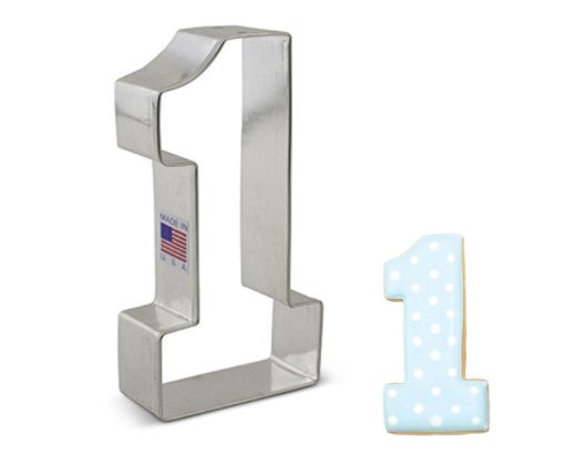Cookie Cutter - Number 1 (Large)