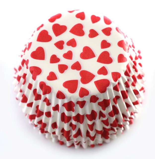 Bake Cup Heart 2in 75cnt