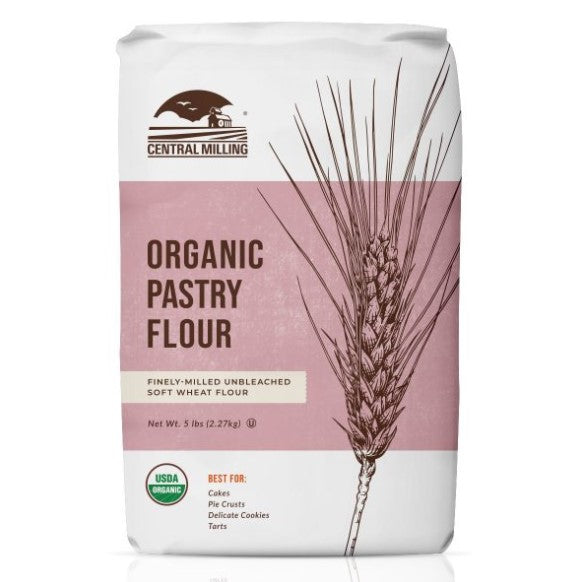 Central Milling Organic Pastry Flour 5lb