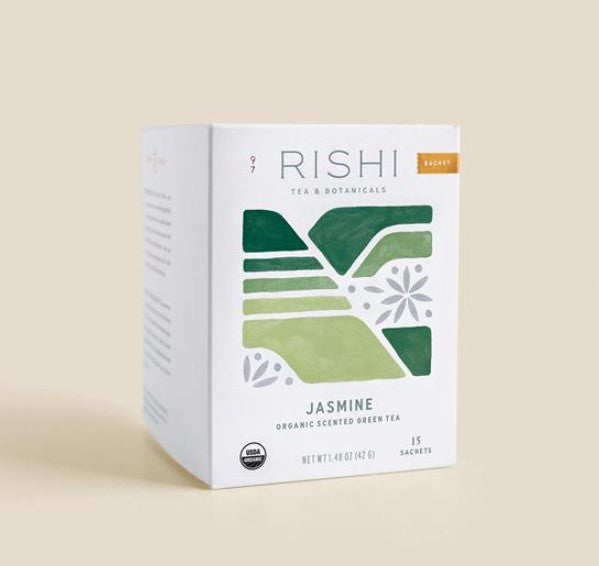 Rishi Organic Jasmine Green Tea 15ct