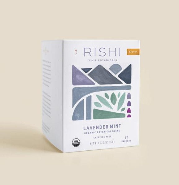 Rishi Organic Lavender Mint Tea 15ct