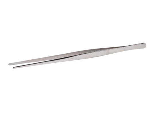 Straight Plating Tongs 10in