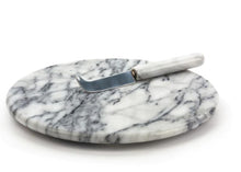 Load image into Gallery viewer, Marble Serving Board/Cheese

