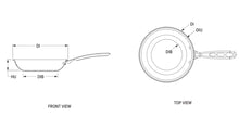 Load image into Gallery viewer, Vollrath Tribute Fry Pan 10in w/ Black Handle

