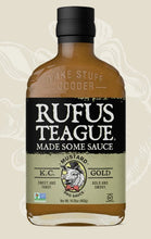 Load image into Gallery viewer, Rufus KC Gold BBQ Sauce 14oz
