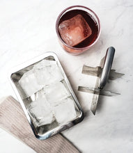 Load image into Gallery viewer, Ice Cube Tray LG 2 x 1-1/2in Stainless Steel
