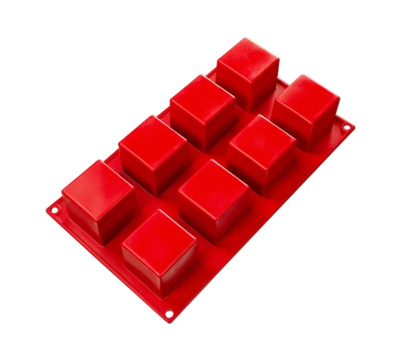 Silicone Mold - Cube 4.27oz (8)