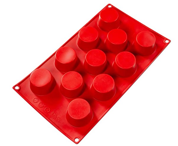Silicone Mold - Muffin 1.7 oz (11)