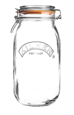 Round Clip Top Jar 102oz
