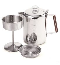 Load image into Gallery viewer, Coffee Percolator 9 cup SS
