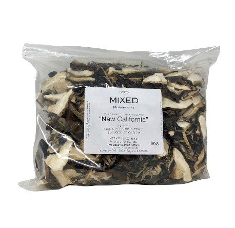 Dried New California Mushrooms 1lbs