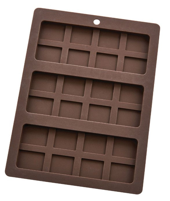 Chocolate Bar Mold 3cnt (Silicone)