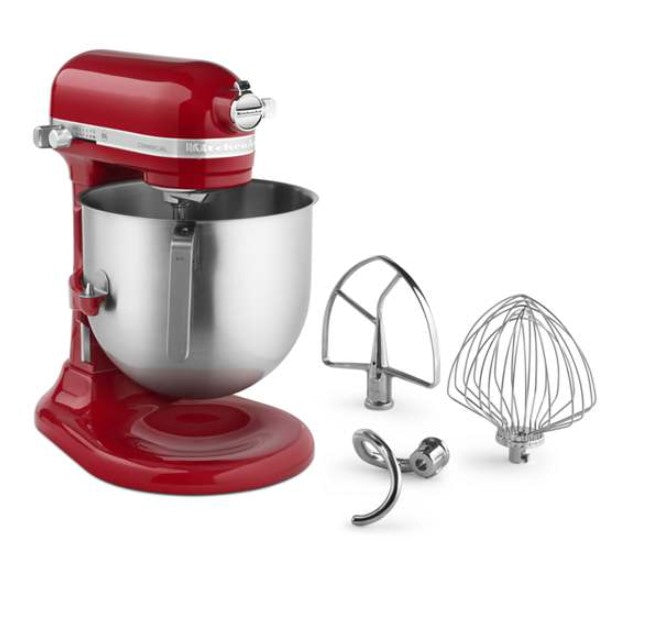 8qt KitchenAid Mixer Red NSF