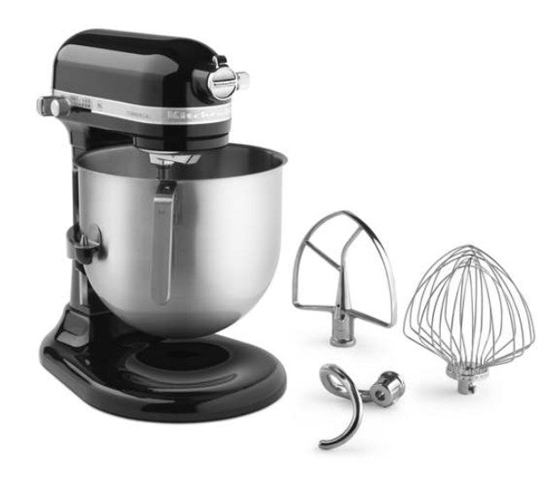 8qt KitchenAid Mixer Black NSF