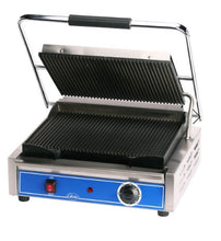 Load image into Gallery viewer, Panini Press Grooved 14x10 120v
