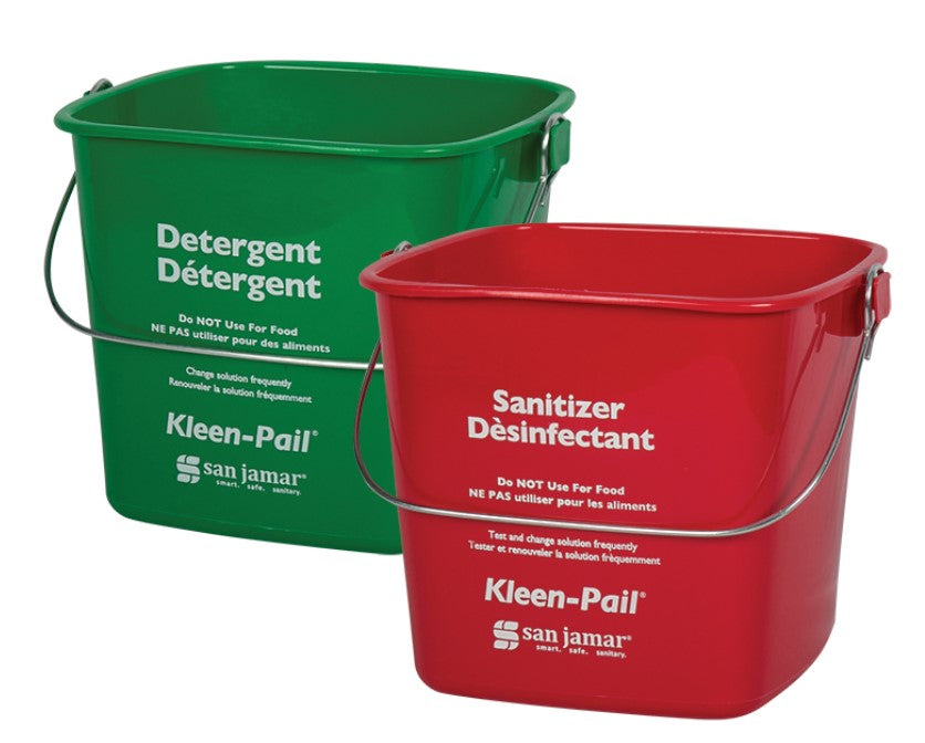Cleaning Bucket  6qt- Red