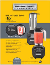 Load image into Gallery viewer, Bar Blender 48oz 2 Speed 1.6HP
