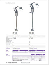 Load image into Gallery viewer, Robot Coupe Hand Mixer 29in shaft MP800
