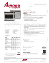 Load image into Gallery viewer, Amana Microwave 1800WATT HDC182
