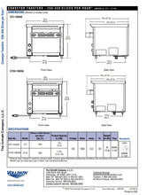 Load image into Gallery viewer, Conveyor Toaster CT2H120250

