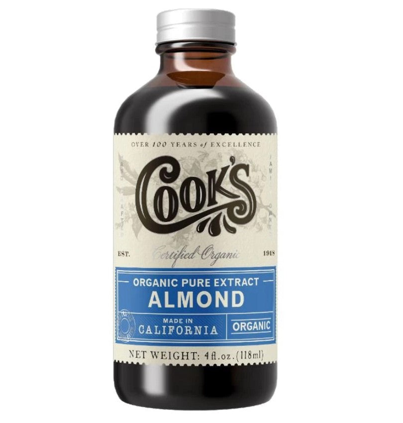 Cooks Organic Almond Extract 4oz