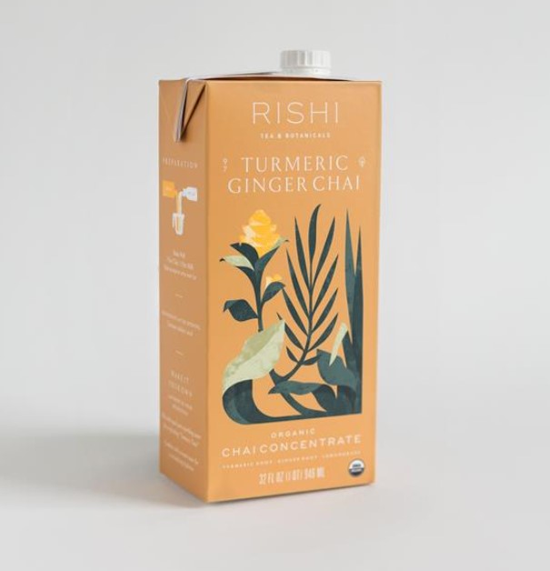 Rishi Turmeric Chai Concentrate 32oz