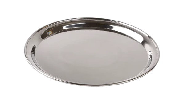 Serving Tray Round S/S 12In