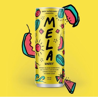 Mela Watermelon Pineapple Drink 16.9oz