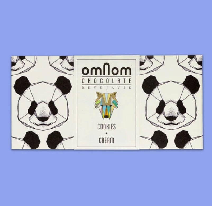 Omnom Cookies and Cream Chocolate Bar
