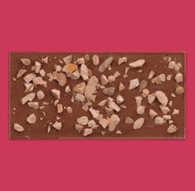 Load image into Gallery viewer, Omnom Sea Salted Almonds Chocolate Bar
